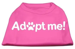 Adopt Me Screen Print Shirt Bright Pink Lg (14)
