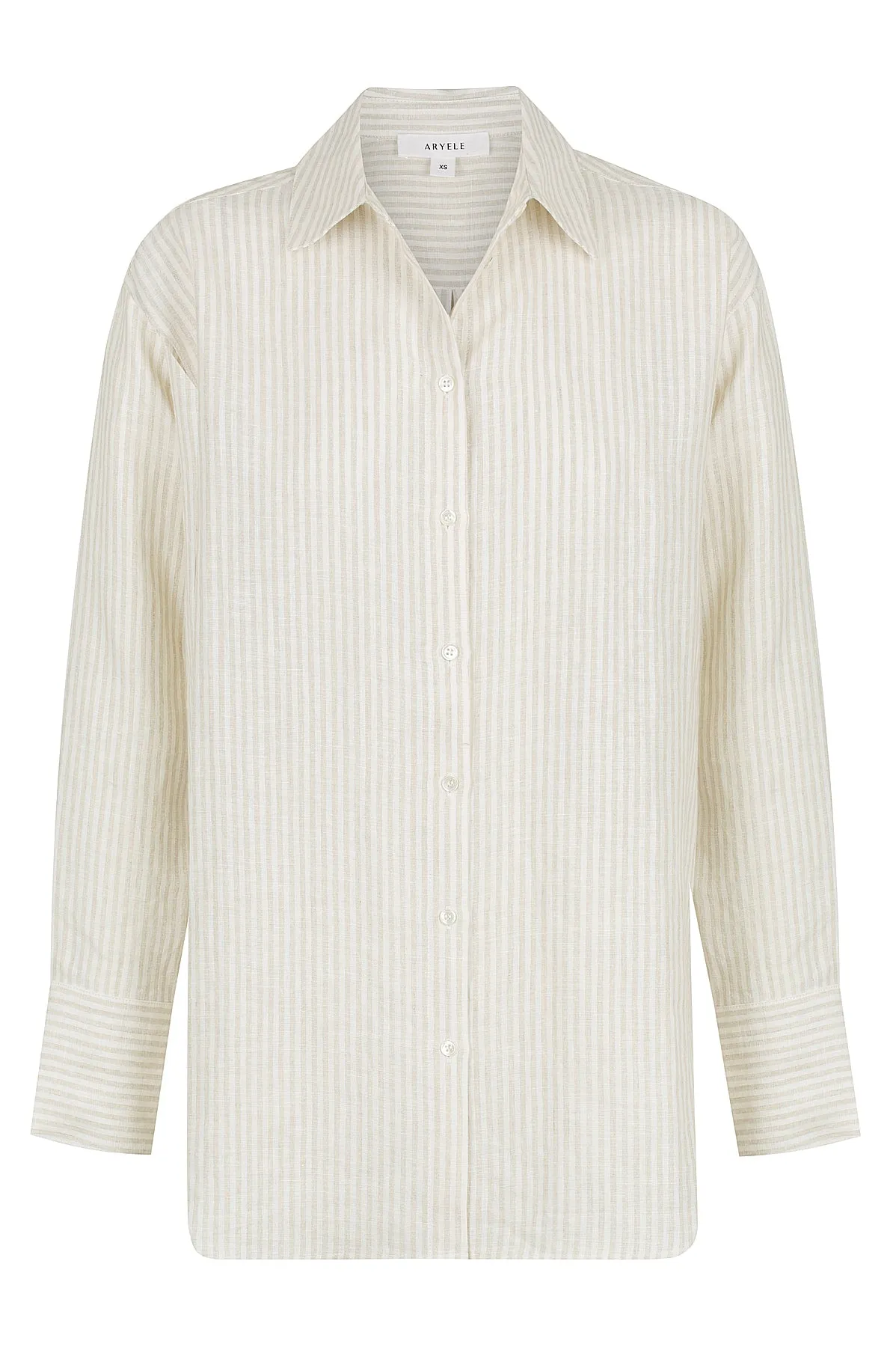 Alexa Stripe Shirt - Natural/Ivory