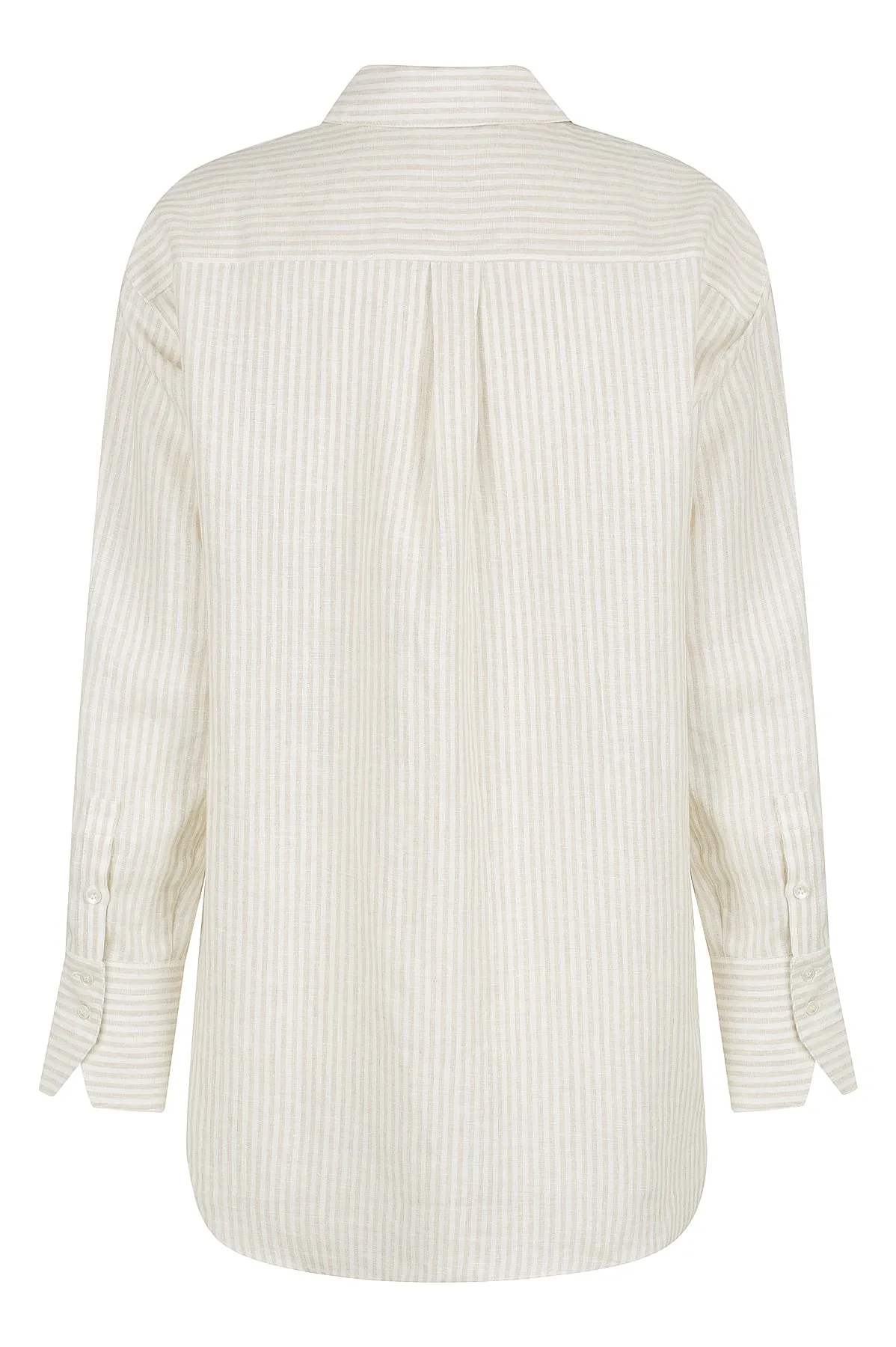 Alexa Stripe Shirt - Natural/Ivory