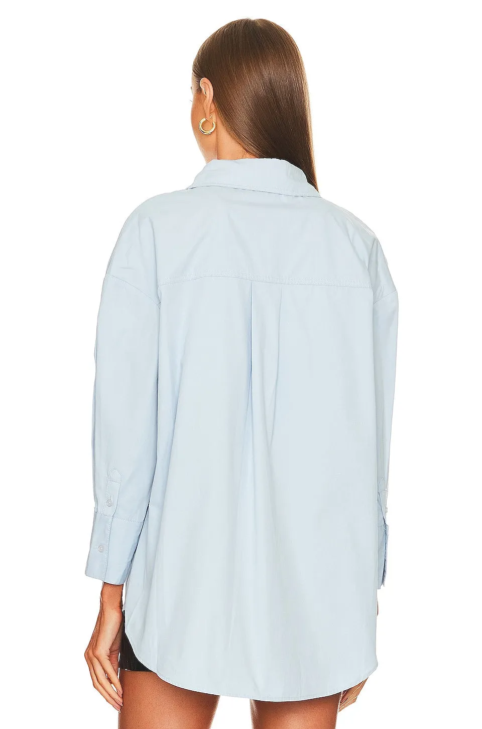 ANINE BING Mika shirt, blue
