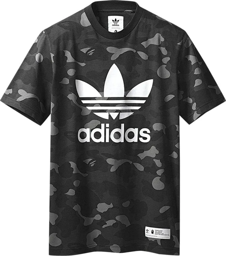 BAPE x adidas adicolor T-Shirt 'Cinder', Gray