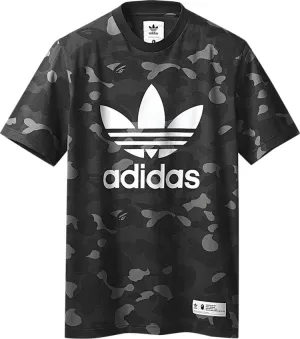 BAPE x adidas adicolor T-Shirt 'Cinder', Gray