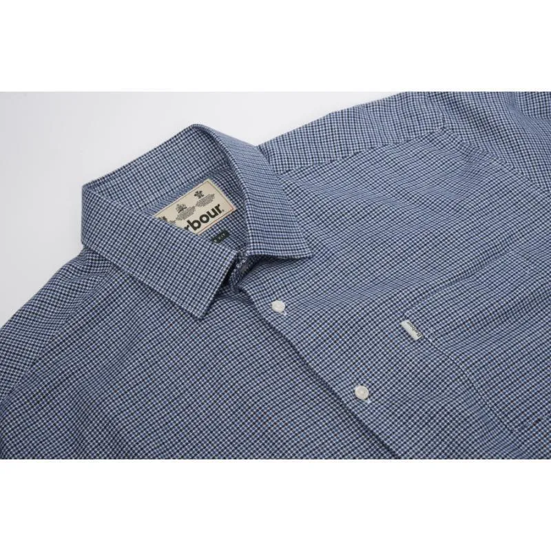 Barbour Bowness Check Mens Shirt - Navy