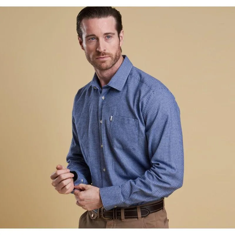 Barbour Bowness Check Mens Shirt - Navy
