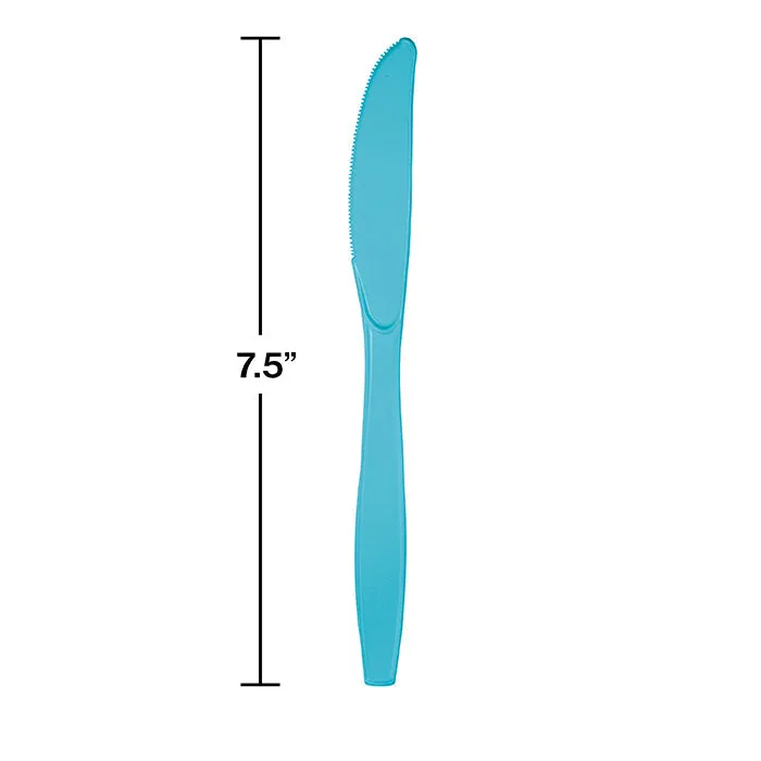 Bulk Bermuda Blue Plastic Knives (288 per Case)