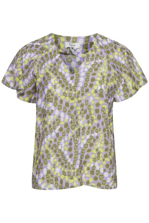 b.young Byibano Blouse Orchid Bloom
