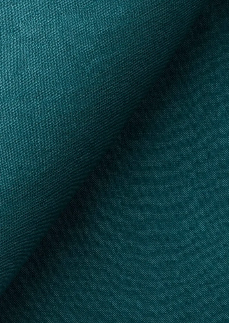 Deep Teal Linen Vest
