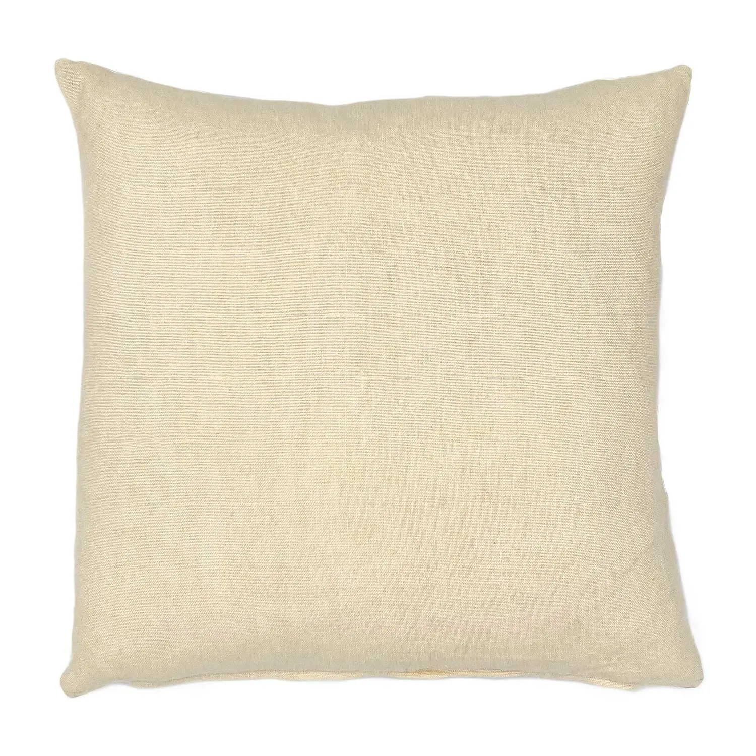 Elba Linen Cushion Eggshell/Seagrass