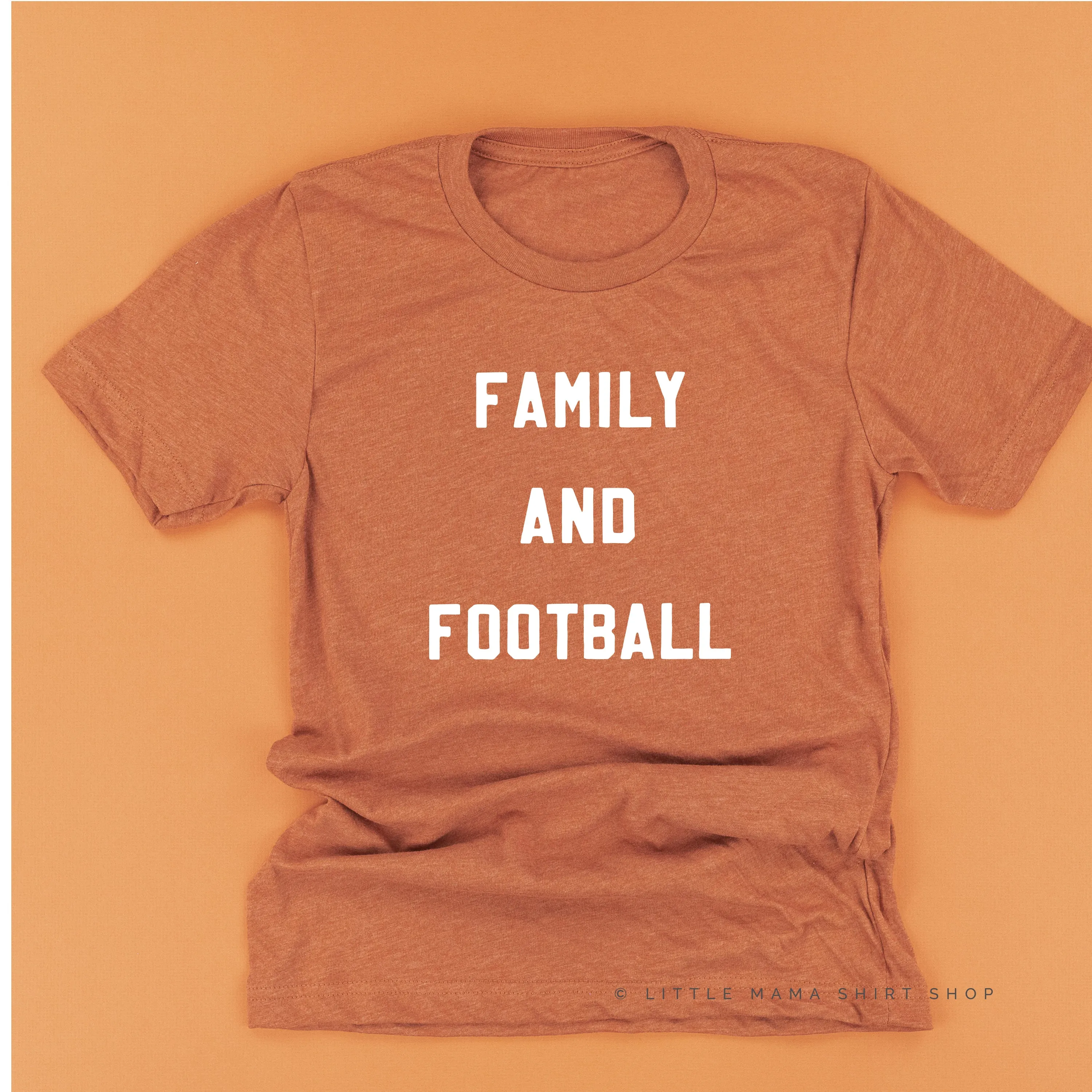 Family and Football  - Unisex Tee