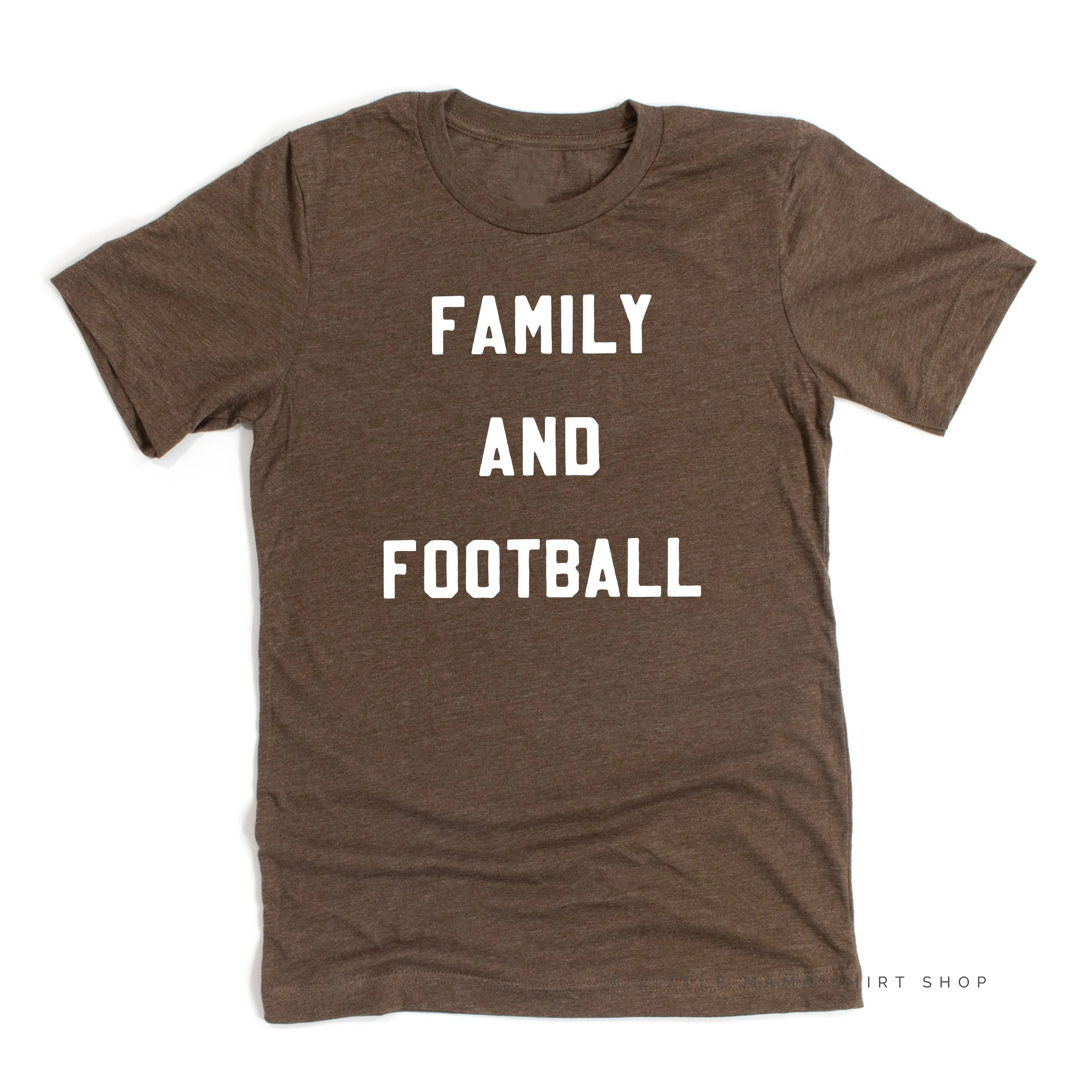 Family and Football  - Unisex Tee