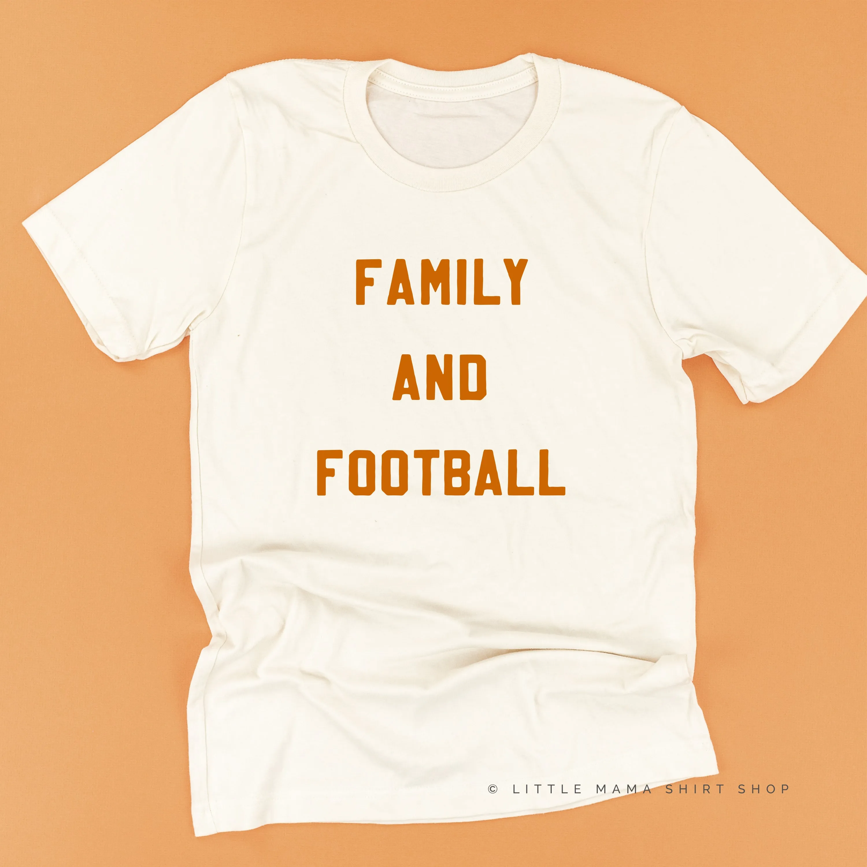 Family and Football  - Unisex Tee