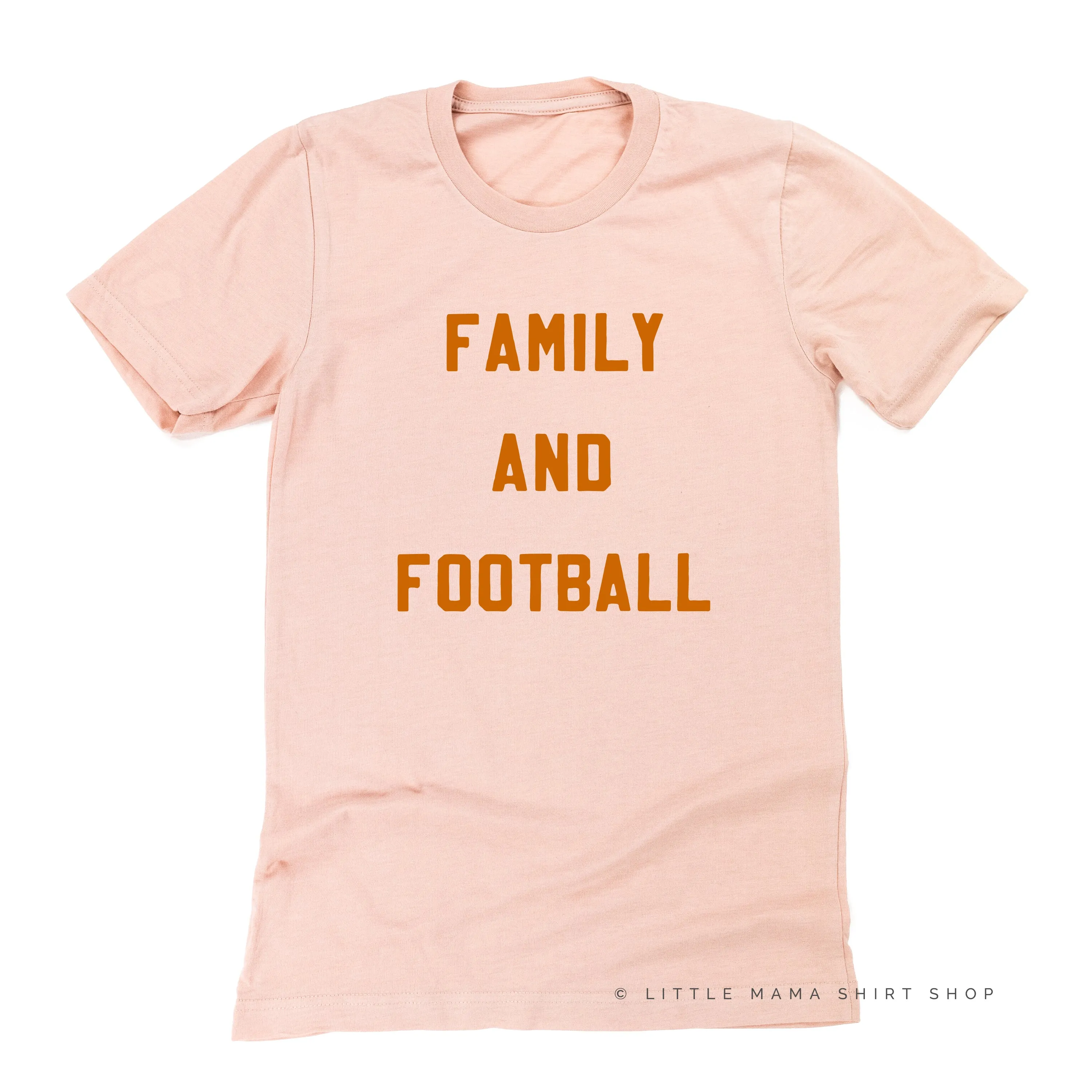 Family and Football  - Unisex Tee