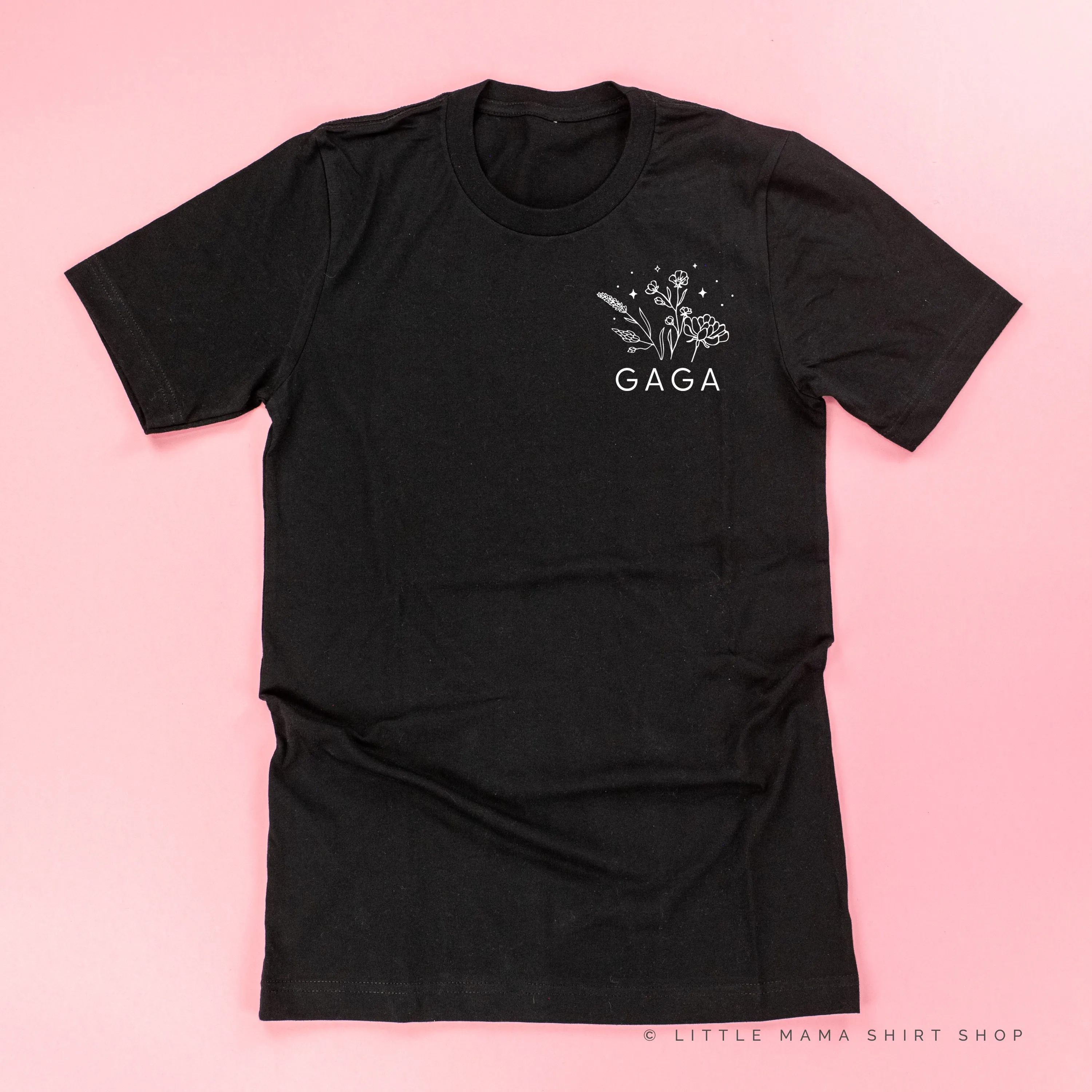 GAGA - Bouquet - Pocket Size ﻿- Unisex Tee