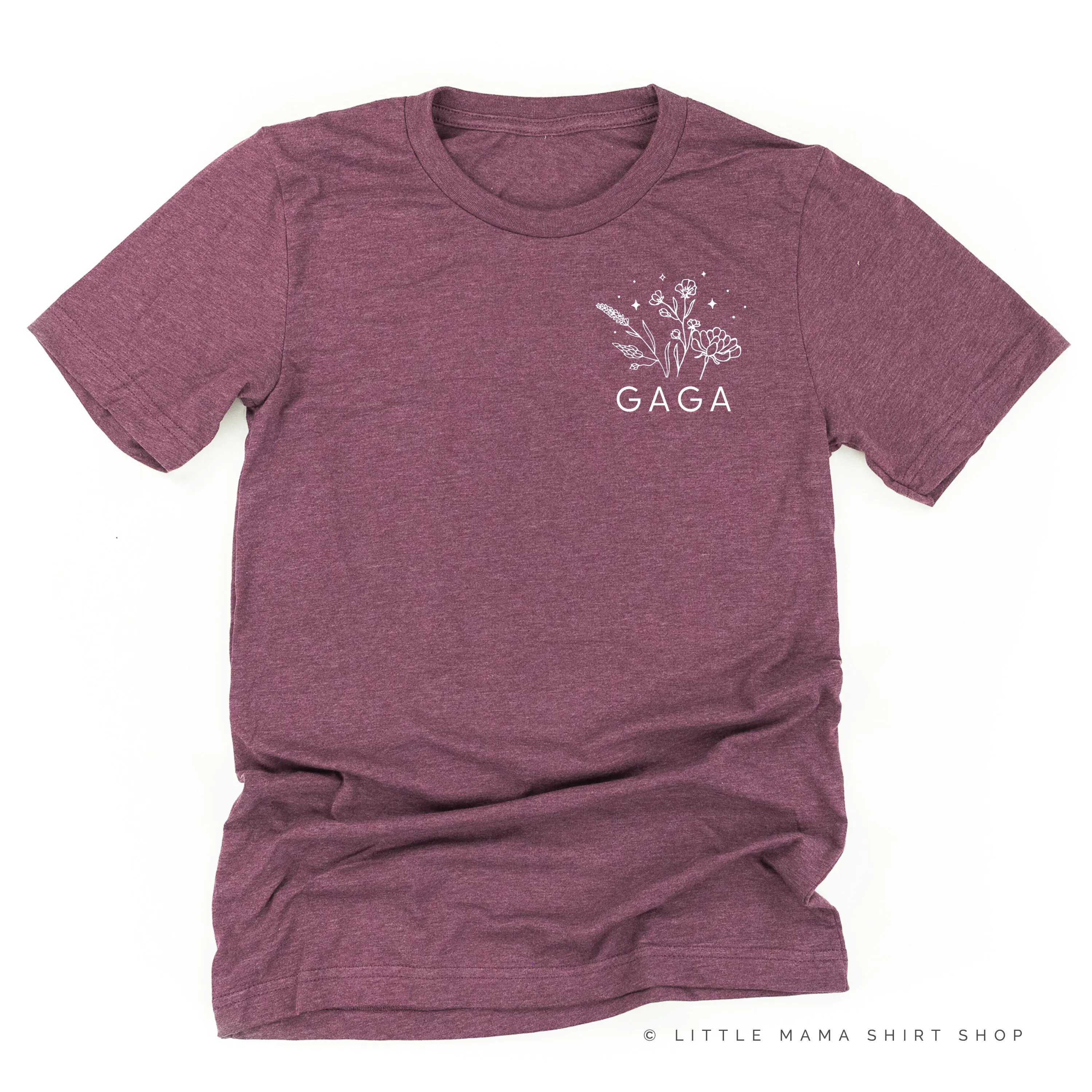 GAGA - Bouquet - Pocket Size ﻿- Unisex Tee
