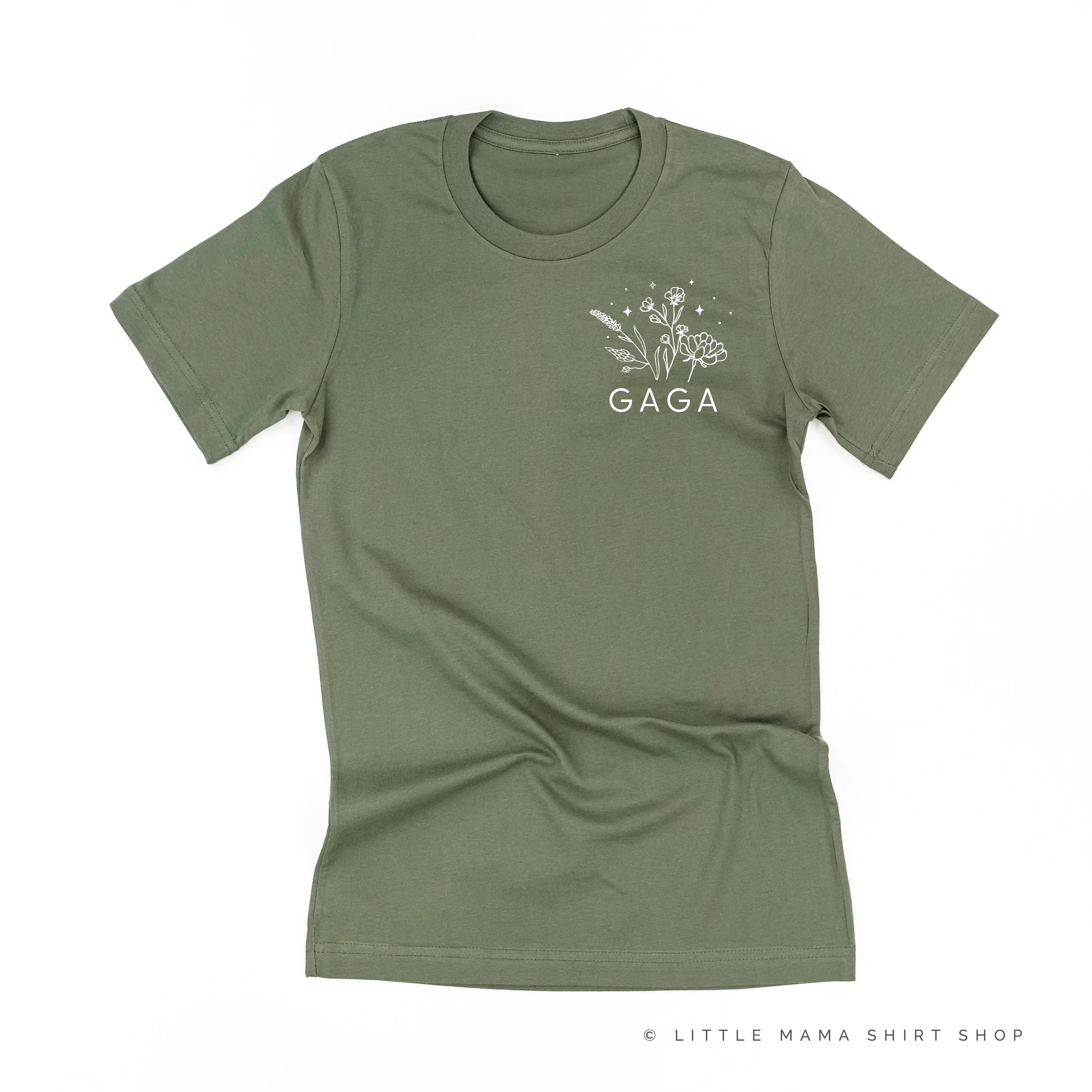 GAGA - Bouquet - Pocket Size ﻿- Unisex Tee