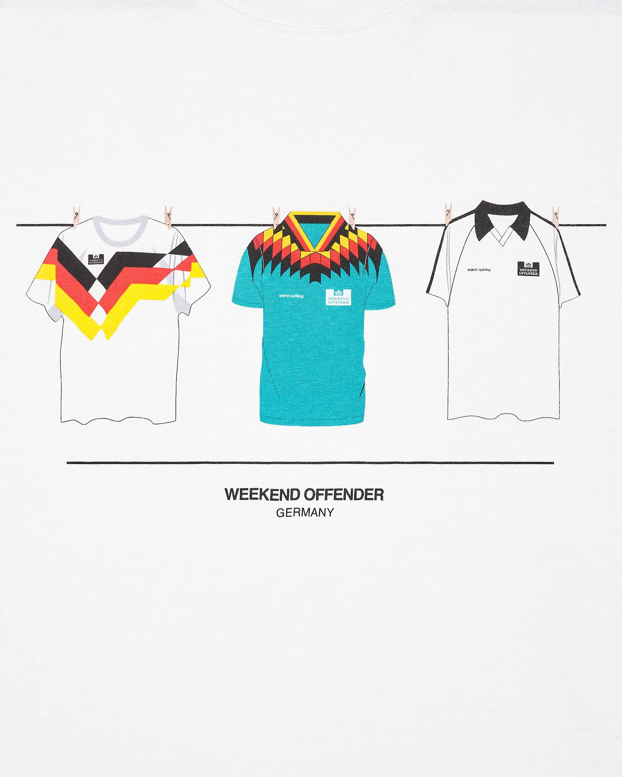 Germany Shirts T-Shirt White