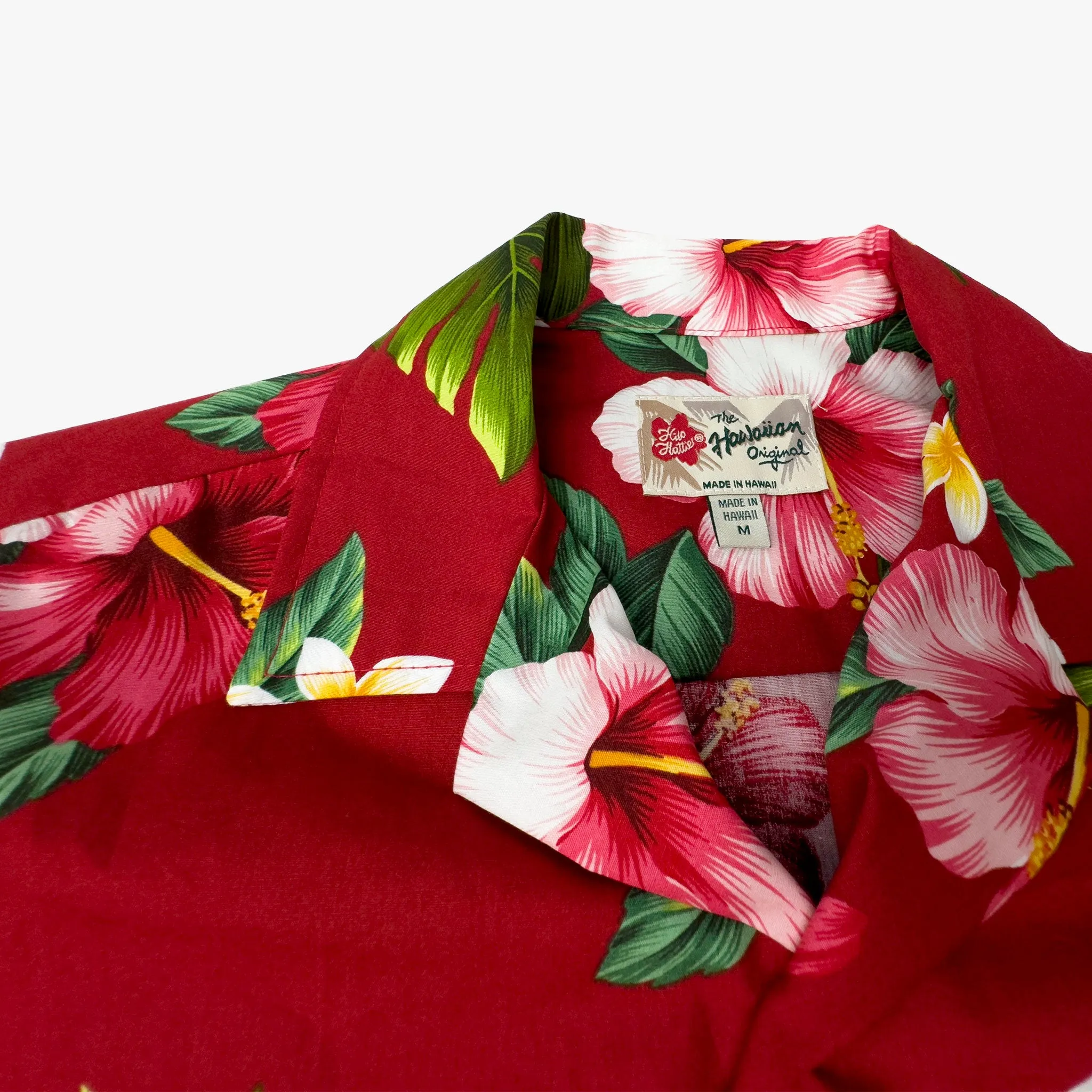 Hibiscus Plumeria Aloha Shirt