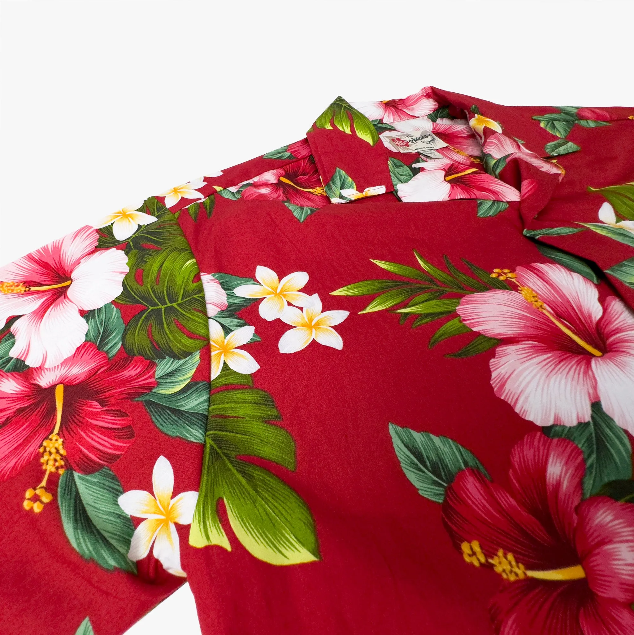 Hibiscus Plumeria Aloha Shirt