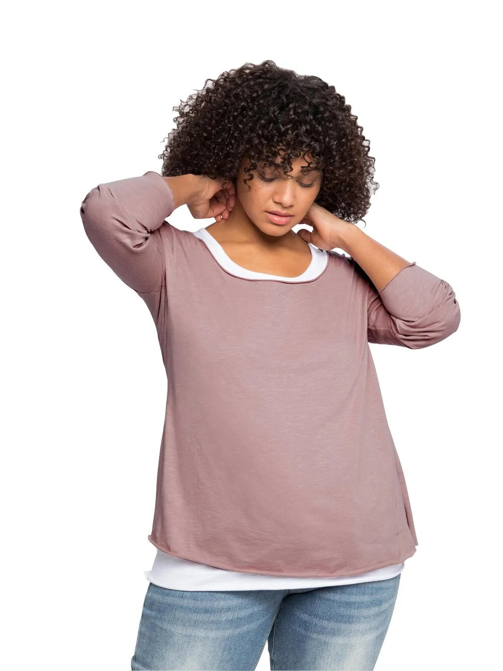 Joe Browns Shirt, Dark Pink