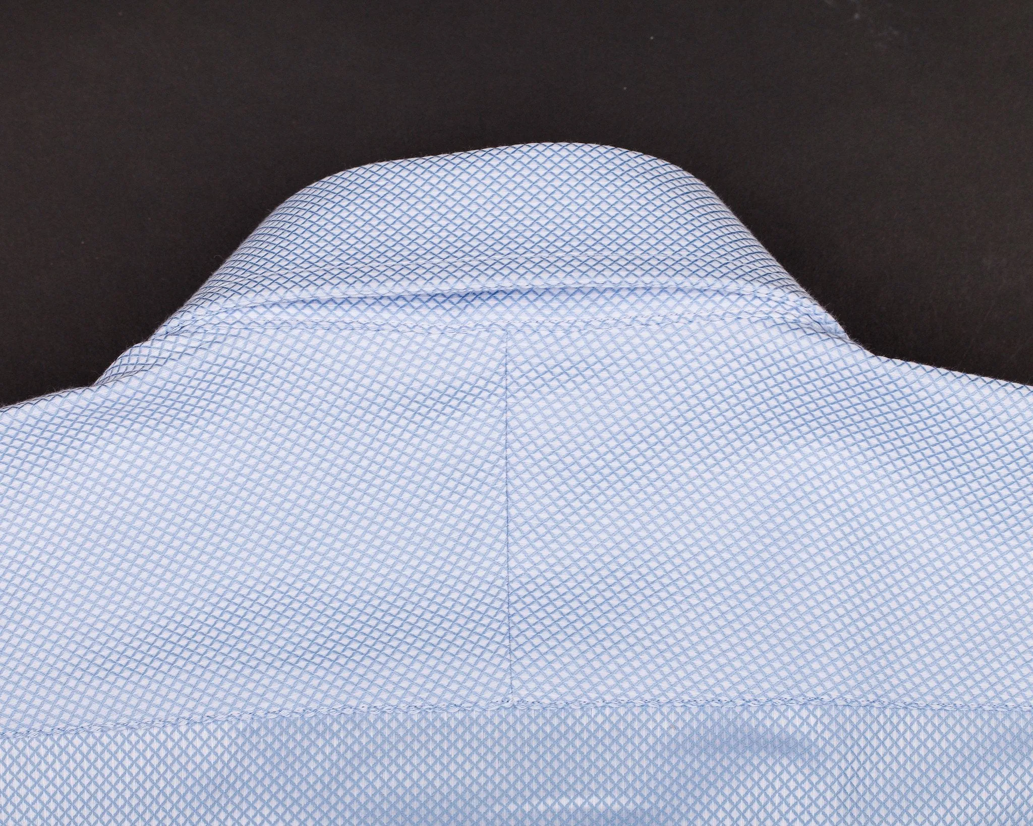 Light Blue Marcella Formal Business Dress Shirt Luxury Double French Cuff Fashion