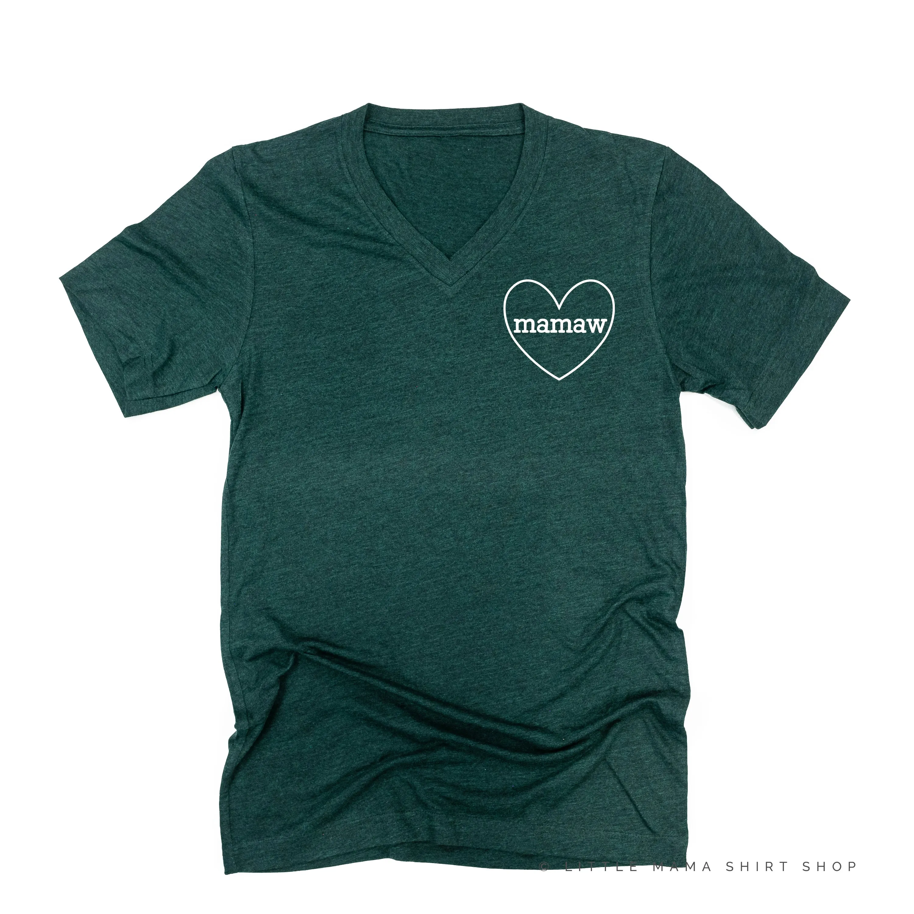Mamaw - Heart Around ﻿- Unisex Tee