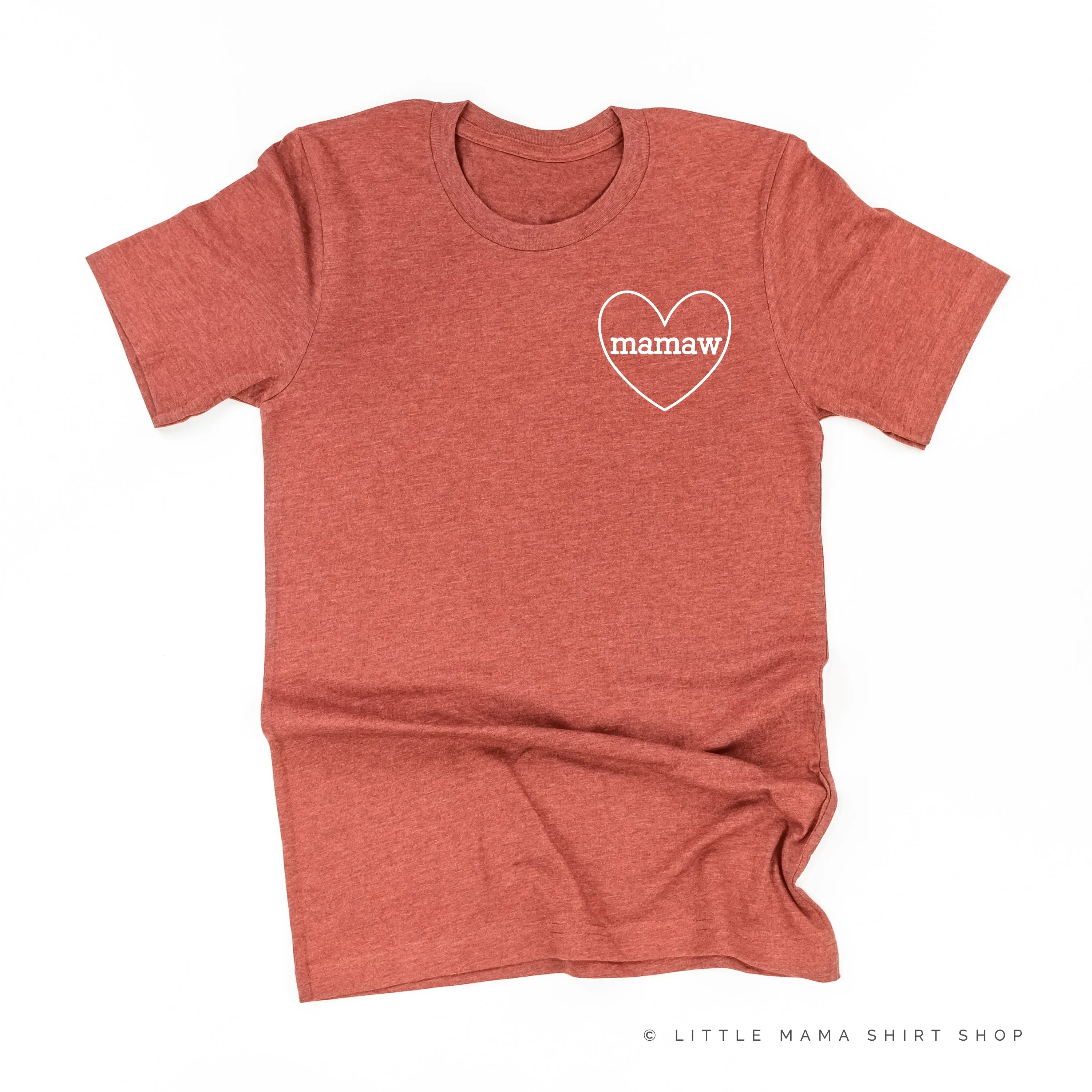Mamaw - Heart Around ﻿- Unisex Tee