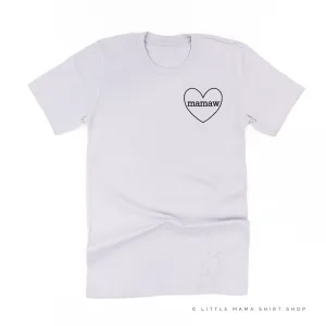 Mamaw - Heart Around ﻿- Unisex Tee
