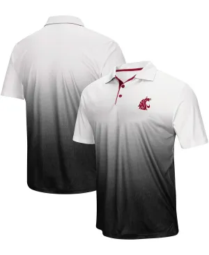 Men's Gray Logo Polo Shirt Washington State Cougars Magic Team Colosseum, Gray