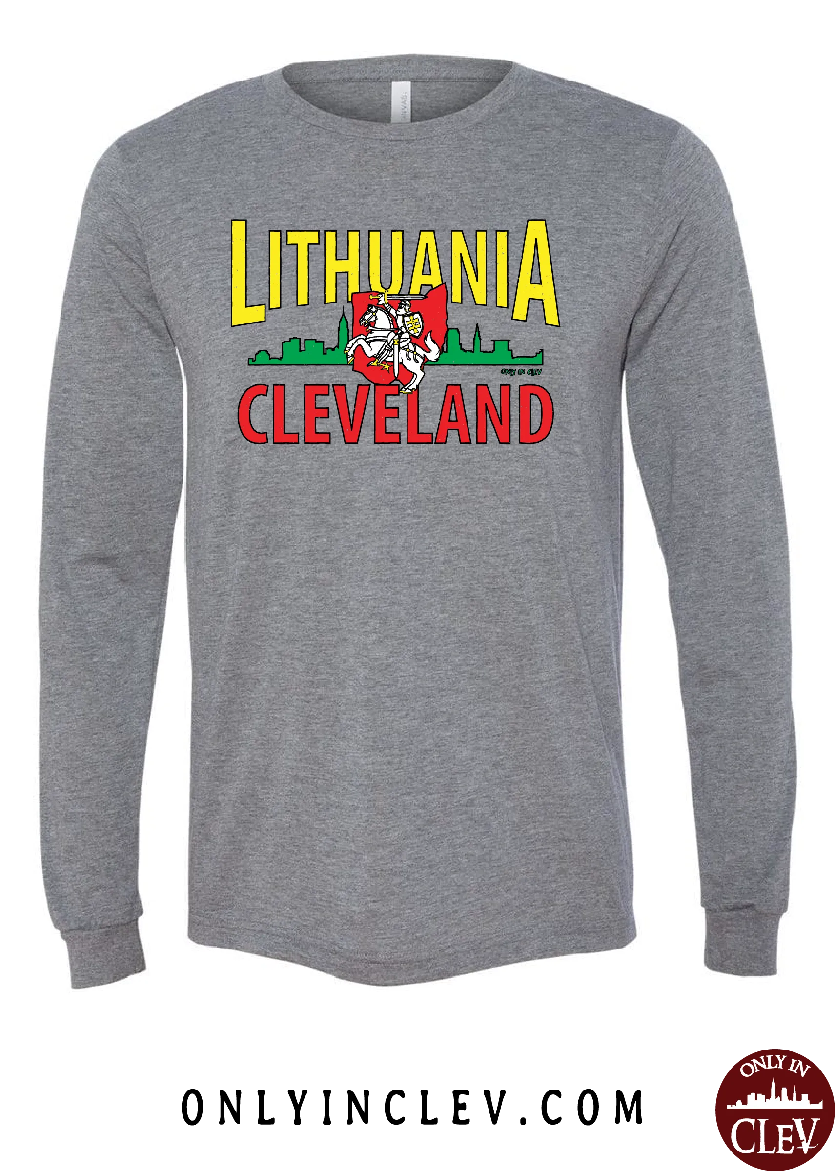 "Lithuania Cleveland "Design on Gray