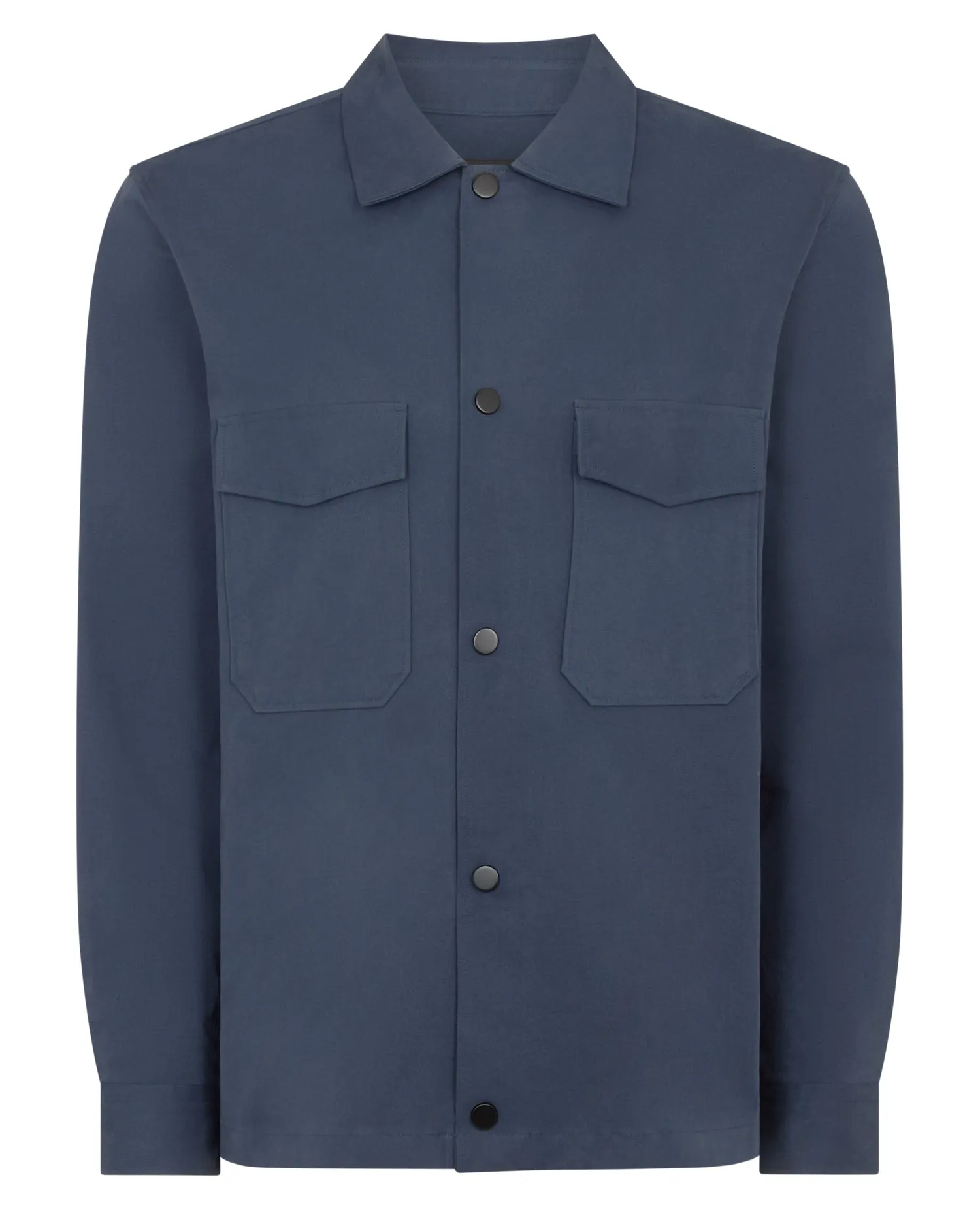 Regular Fit Cotton Stretch Overshirt