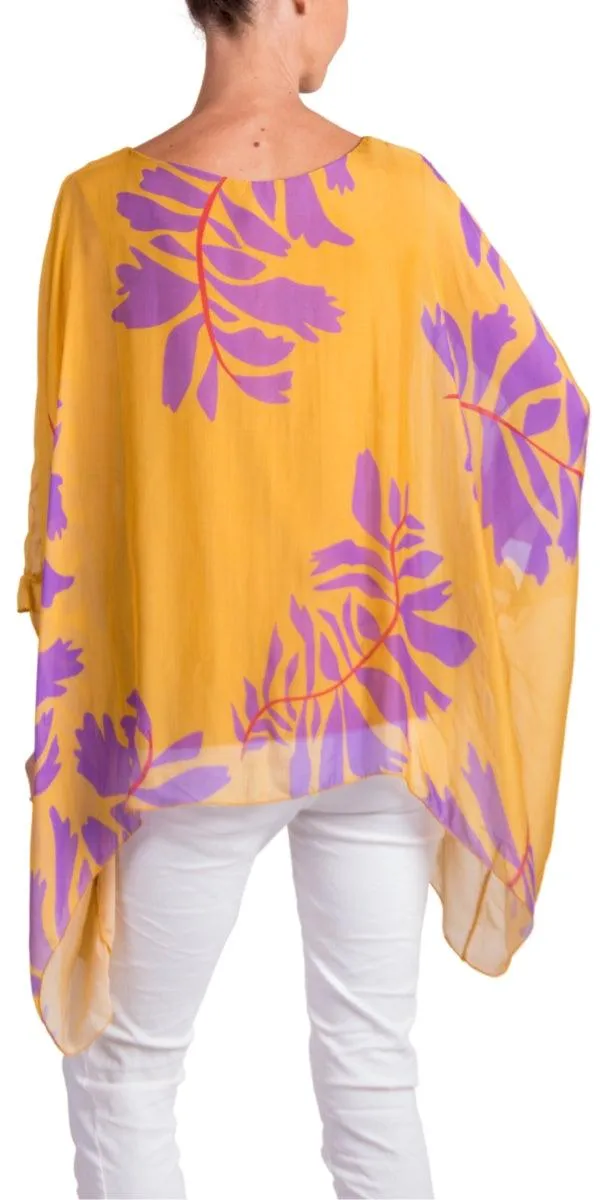 Seta Foglia Kaftan