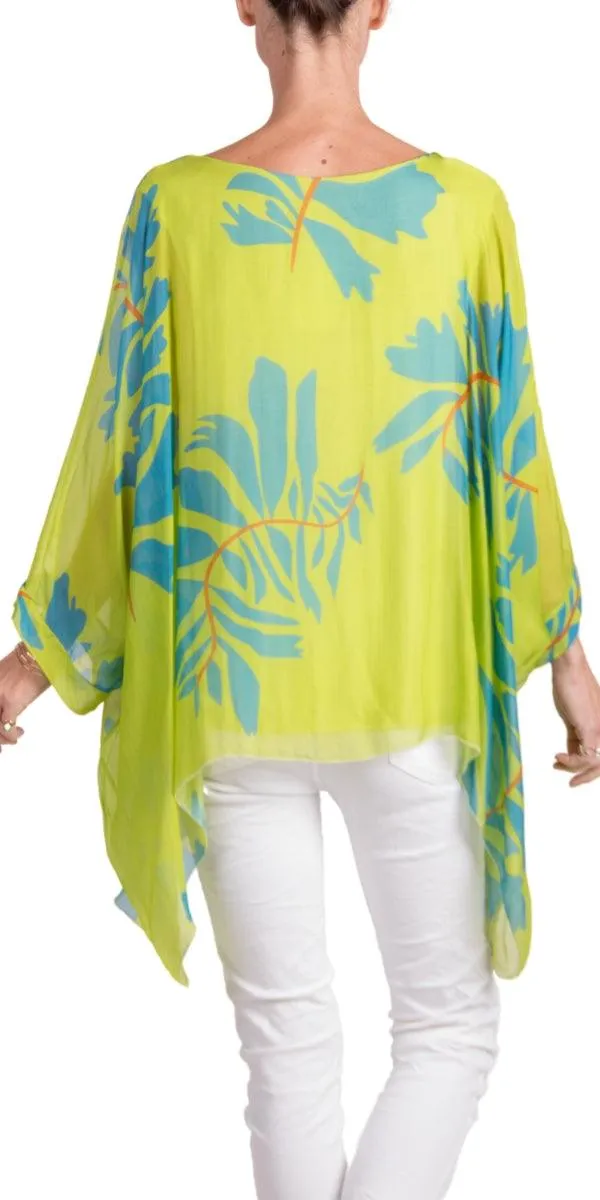 Seta Foglia Kaftan