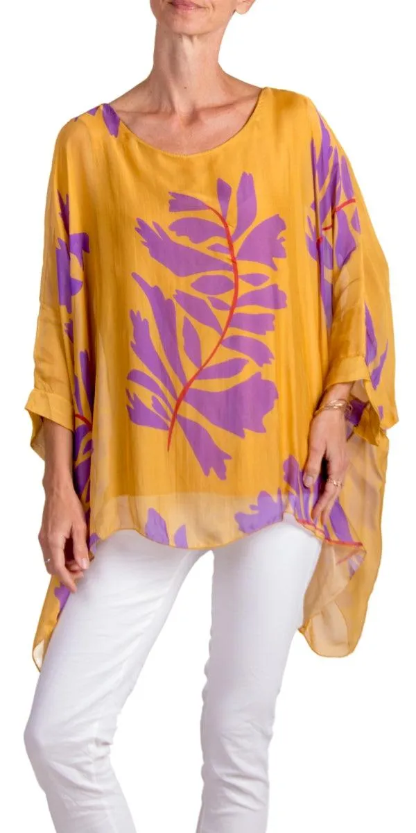 Seta Foglia Kaftan