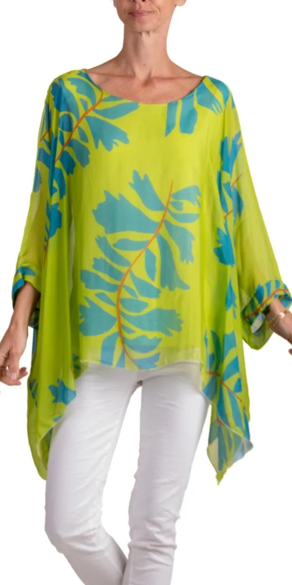 Seta Foglia Kaftan
