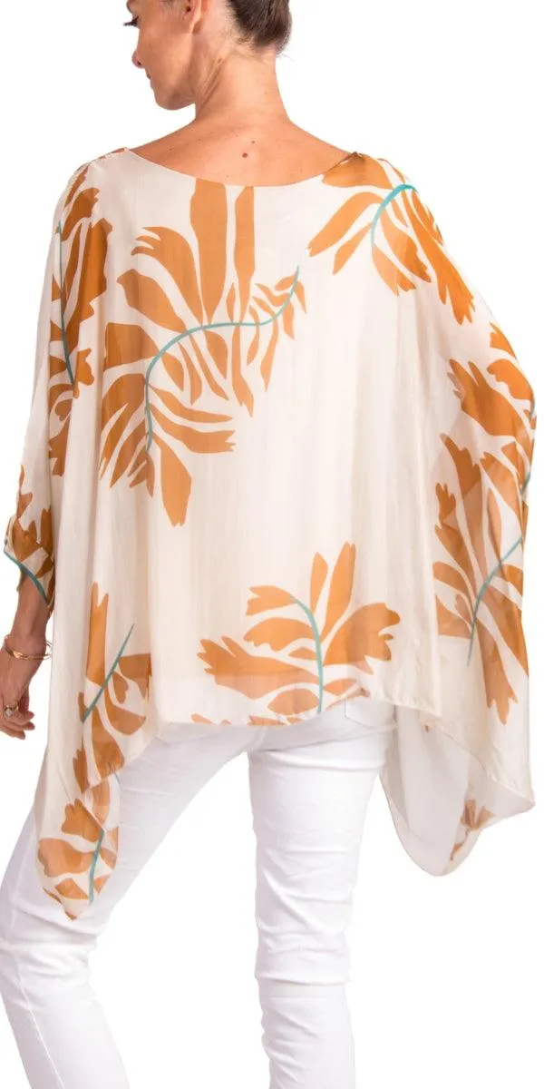 Seta Foglia Kaftan