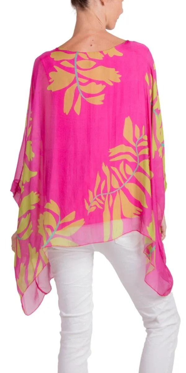 Seta Foglia Kaftan
