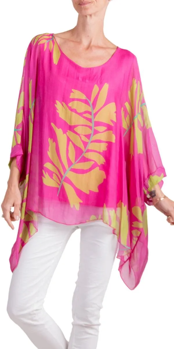 Seta Foglia Kaftan