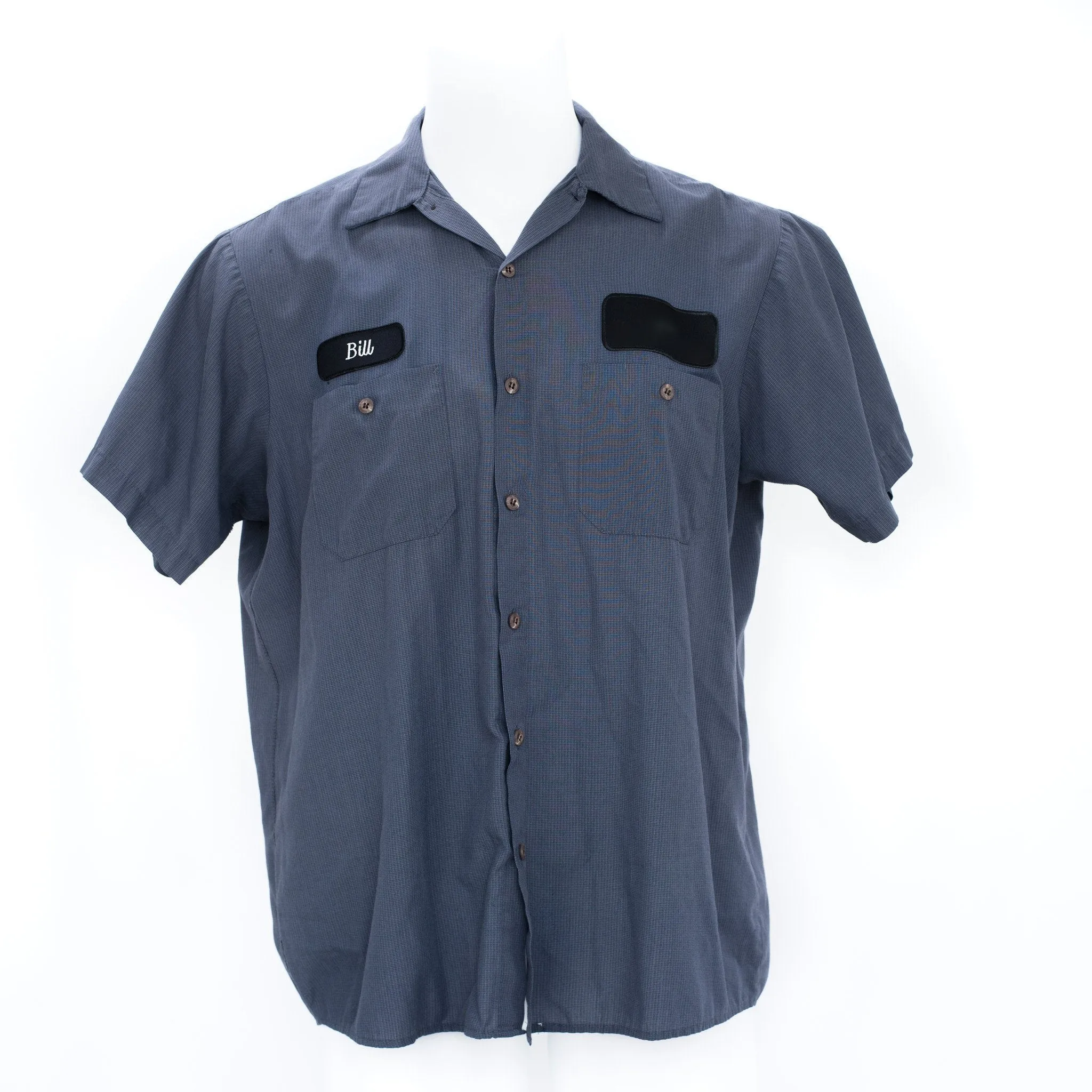 Used Standard MicroCheck Work Shirt - Short Sleeve