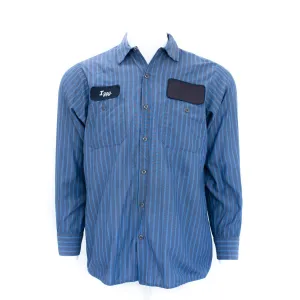 Used Standard Stripe Work Shirt - Long Sleeve