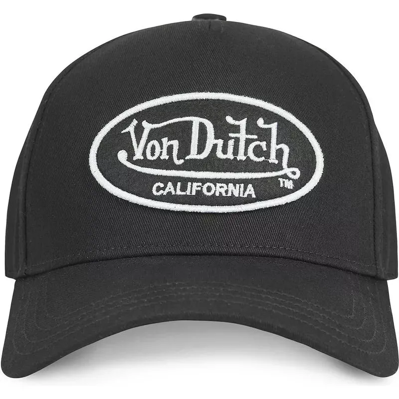 Von Dutch Cotton Cap - Black