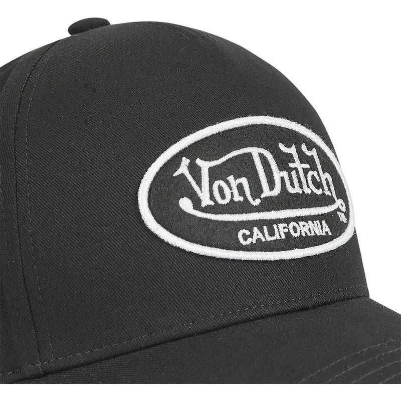 Von Dutch Cotton Cap - Black