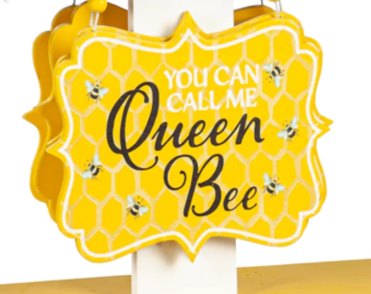 Wood Bee Sign - 6 Styles